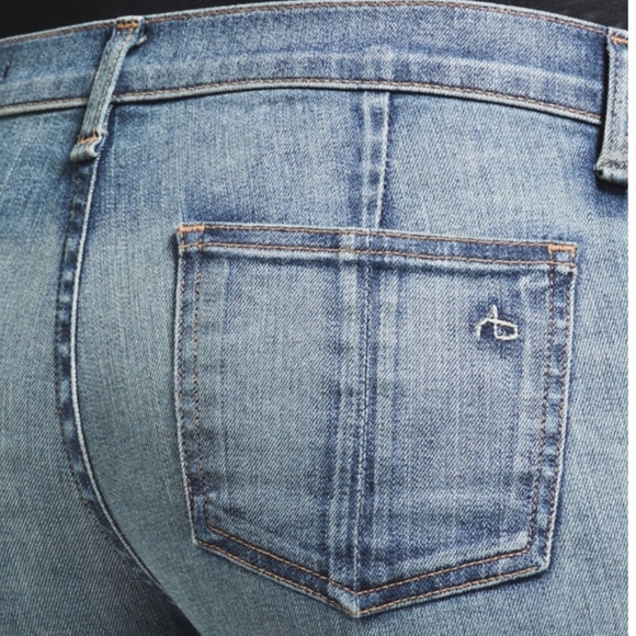 RAG & bone jean Jodhpur Legging Perforated Leather - Picture 5 of 11